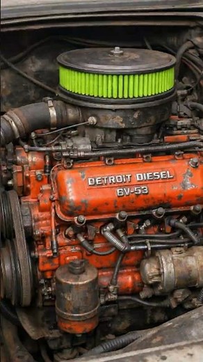 Detroit Diesel 6V-53 — The Two-Stroke Diesel Built for Relentless Work