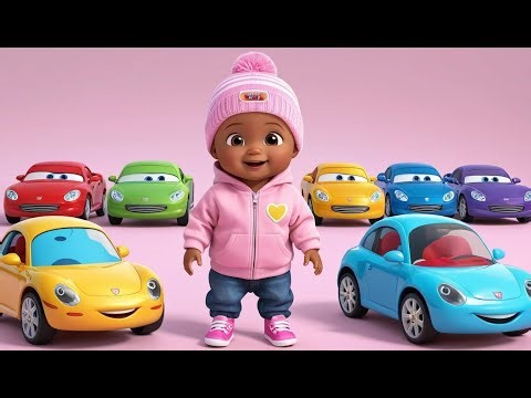 Learn Colors with Cars 🚗🌈👶 | Fun Color Learning & Vehicle Adventure for Little Kids