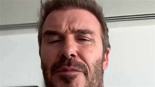 David Beckham gives rare glimpse inside home office with famous face on the wall