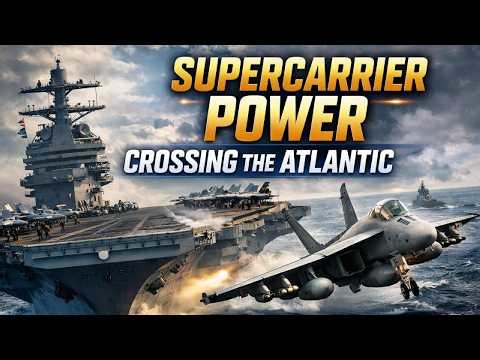 Supercarrier Power: Crossing the Atlantic on USS Gerald R. Ford
