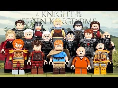 LEGO A Knight of the Seven Kingdoms | How To Build All Main Characters