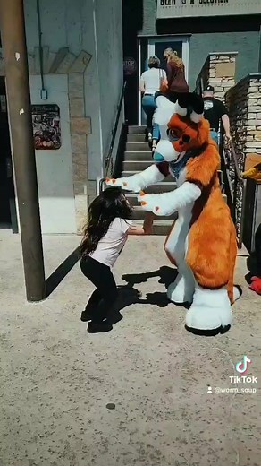 This is why I love doing what I do! feat: @thunder_adragon #furry #furryfandom #fursuit #fursuiter