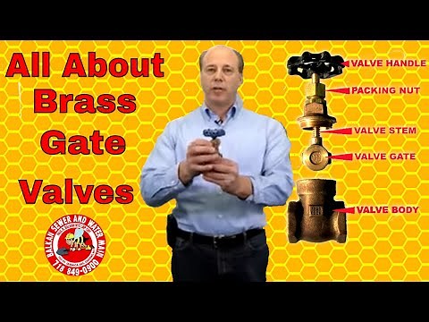 All About Brass Gate Valve Operation & Valve Components