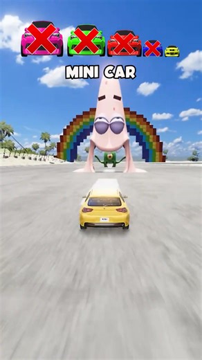 Big and small cars challenge #brainrot #italianbrainrot #tungtungtungsahur #cardriving #superman #fyp #viralvideo | MiniMoviezone