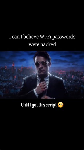 codingwithAsim on Instagram: "I couldn’t believe it at first — it looked like all Wi‑Fi passwords were hacked 😳 But this is NOT hacking. 🔍 What’s actually happening? Windows automatically stores Wi‑Fi credentials for networks you’ve already connected to. This Python script simply reads those saved profiles using built‑in Windows tools. 🧠 How the code works (simple explanation): • Python uses the subprocess module • It runs the Windows command netsh wlan show profiles to list saved Wi‑Fi names