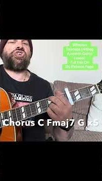 Wheatus-Teenage Dirtbag-Acoustic Guitar Lesson #acousticguitarlesson #guitarlesson #acousticcover