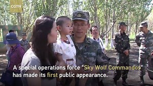104K views · 2.2K reactions | Elite Chinese commandos make public debut（’◇’）ゞ | CGTN | Facebook