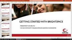 Getting Started with Brightspace