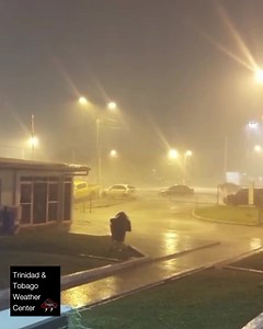 1:10 AM - Wind gusts in excess of 45 KM/H being recorded at Point Lisas, Central Trinidad, accompanied by heavy rainfall, thunder and lightning. What’s the weather like in your area? https://ttweathercenter.com/2021/09/09/updated-forecast-tropical-wave-43-moves-west-showers-isolated-thunderstorms-affect-tt/ | Trinidad and Tobago Weather Center