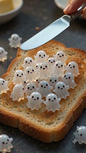 SPOOKY JAM!👻 These Tiny Ghost Emojis Turned Into Something Unexpected 👻🤯 #shorts