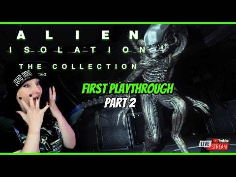 Alien: Isolation First Playthrough – Trapped on Sevastopol with a Xenomorph?! 😱 LIVE Horror