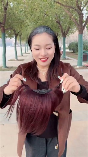 Smooth Hair Wig Try-On | Real orFake?"#nicewigg#keswigs#hairstyle#hairwigs#hairwig