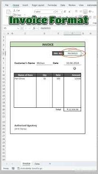 Build a Smart Invoice in Excel Using FILTER + VLOOKUP 🚀