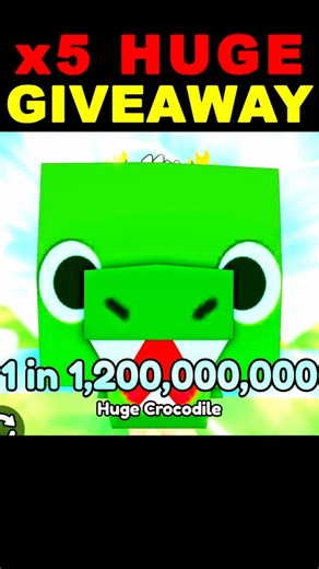 Huge Crocodile Giveaway | Pets Go Giveaway #30 (01-24-2026) #petsgo