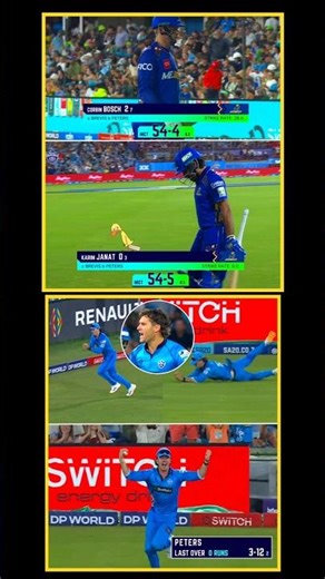 Gideon Peters & Dewald Brevis Stun MI Cape Town | SA20 2026 Highlights#shorts