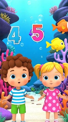 🐠 Learn to Count 1–10 with Colorful Fish! | Fun Underwater Counting for Kids Fish