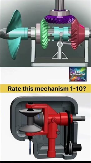 Engineers Can’t Ignore This CAD Mechanism 😳⚙️|mooth Motion Study#cad#mechanicalengineering#mechanism