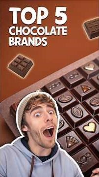 Top 5 Chocolate Brands 🍫 #Chocolate #TheFives