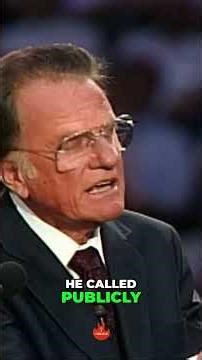 "He Died Publicly for You" (Billy Graham Altar Call)