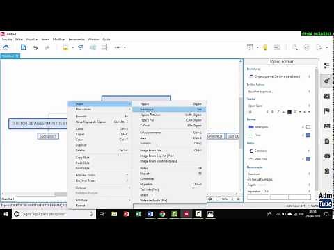 Tutorial Xmind - Criando organogramas