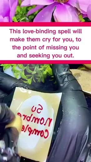 This love-binding spell will make them cry for you, to the point of missing you and seeking you out. Do it and put in the comments the initial of your loved one. On a piece of paper, write their full name. Get some honey and place a little on top. Then take a clove of garlic and spread it over the paper, moving clockwise. This powerful binding works very well. Do it at night, at dusk. To finish, take the clove of garlic and wrap it in the paper; with great faith, squeeze it tightly to make sure 