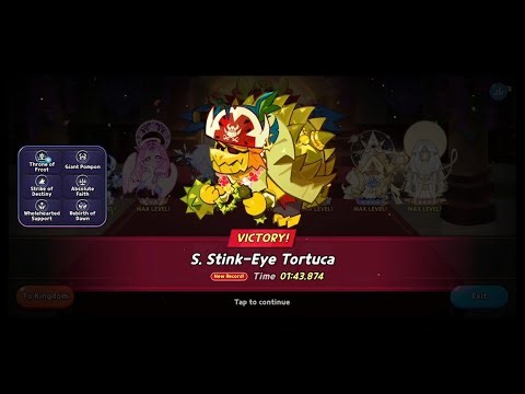 Boss Rush Season 2-2: Stage 26 (Hard) 100% in 103 sec - Cookie Run Kingdom