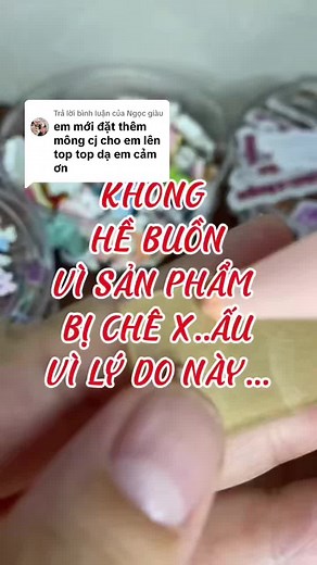 Móc khoá handmade: trả lời phản hồi khách và cải tiến shop