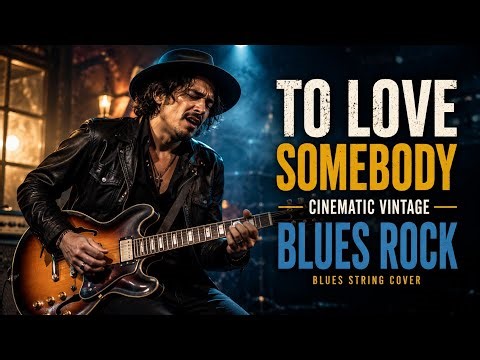 To Love Somebody - BEE GEES || Cinematic Vintage Blues Rock | Blues String Cover