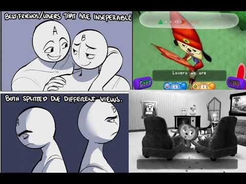 Parappa and PJ splitted due different views