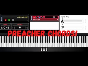 How to Play Basic Preacher Chords! (Piano Lesson)