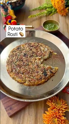 Vrat Wale Potato Rosti 🥔 Navaratri Special 😋✨