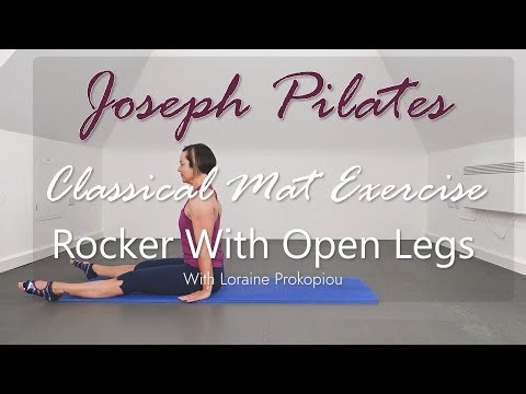 Pilates Matwork Exercise – Rocker with Open Legs | Core Strength, Balance & Instructor Training