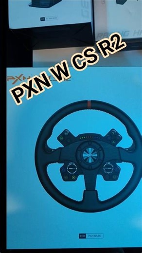 Распаковка рулевого колеса от PXN W CS R2. #simracing #pxn #pxnwcsr2#simulator #simulatorgames #auto
