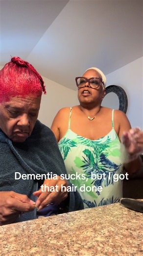 GrandmaLitt (@grandmalitt)’s video of got my hair done.