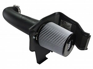 AFE Charger Magnum FORCE Stage 2 Cold Air Intake with Pro DRY S Filter; Black 51-12162 (11-23 5.7L HEMI Charger) - Free Shipping