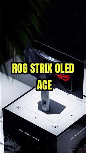 ASUS Just Revealed a 540Hz OLED MONITOR?! 😱 #gaming #asus #shorts