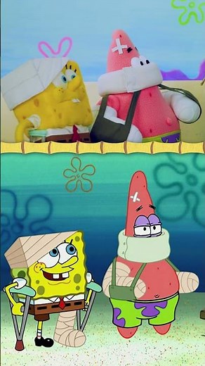 SpongeBob 'Chocolate with Nuts' puppet behind the scenes!! #shorts