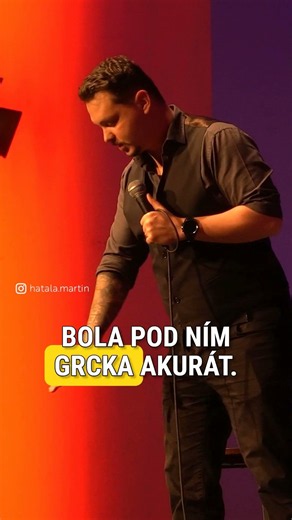 Martin Hatala stand-up - Koncert po tridsiatke