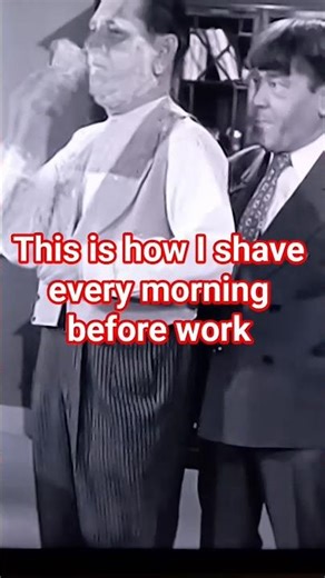 The Three Stooges how to shave before work #funny #comedy #comedyfilms #funnycomedy #laugh