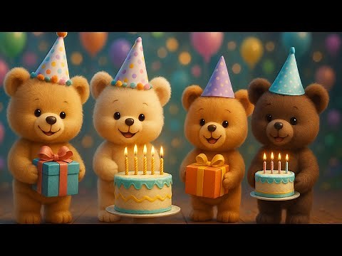 Happy Birthday Animated Video for Kids | Playful Birthday Rhyme
