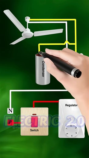 Ceiling Fan Connection #Ceiling #Fan #Regulator #Connection #ceilingfan | Electric 2.0