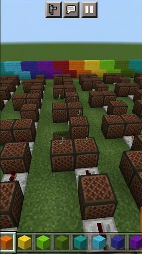 Rush E in minecraft note blocks #minecraftshorts #minecraftnoteblocksong