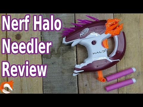 REVIEW - Nerf Halo Needler Blaster Unboxing