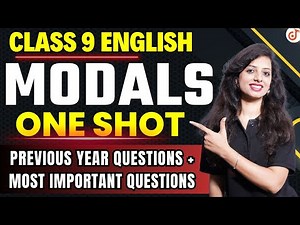 Modals in English Grammar | Modals | Class 9 English Grammar 2023-24 | Modals One Shot