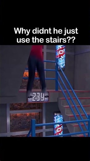 The stairs were RIGHT THERE 💀