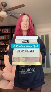 53K views · 2.7K reactions | March Reading Wrap Up: YES • NO • MAYBE Let’s get into these book reviews for March. It was a wild one but also a good one. Lots of romantasy, some Elsie silver and a dreaded DNF. #bookreview #booksreviews #readingwrapup #marchreads #bookrecs #bookstagram #booksta | That Girl Reads | Facebook