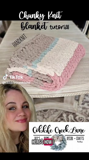 Chunky Knit Blanket Tutorial: Step-by-Step Guide