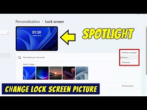 How to Fix Windows Spotlight, Lock Screen Picture Not Changing Problem