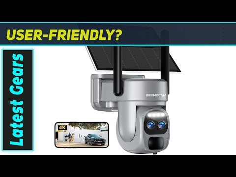 BEENOCAM 4K Solar Camera: The Ultimate Wireless Outdoor Security!