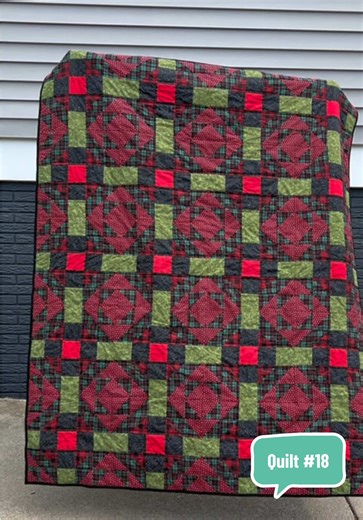 I don’t think I ever posted this. Here’s how I put my quilts together. I tape down the backing, then use spray, and follow up with pins and a trim to the edges. —— #quilt #quilttok #quilting #quiltersoftiktok #sewing